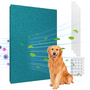 Reusable Air Filter 20x30, High Air Flow Cut to Fit Furnace Filters, MERV 6 Replacement Filter for HVAC, RV, Washable Replacement Air Conditioner Filters, 24 PCs Hooks(Actual 20x30x0.7 in.) Reusable Air Filter 20x30, High Air Flow Cut to Fit Furnace Filters, MERV 6 Replacement Filter for HVAC, RV, Washable Replacement Air Conditioner Filters, 24 PCs Hooks(Actual 20x30x0.7 in.)
