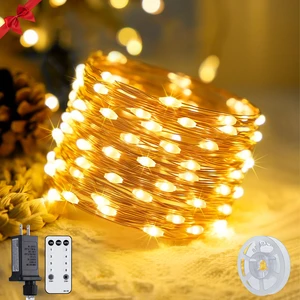 400 LED Fairy Lights Plug in, Remote Control Twinkle Lights 132 ft 8 Modes Warm White Christmas Lights Indoor Outdoor Waterproof with Wheel for Bedroom Christmas Decor 400 LED Fairy Lights Plug in, Remote Control Twinkle Lights 132 ft 8 Modes Warm White Christmas Lights Indoor Outdoor Waterproof with Wheel for Bedroom Christmas Decor