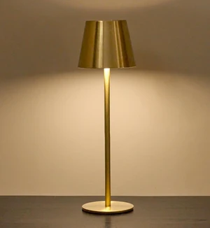Cordless Table Lamp, Portable Battery Operated Lamp with 3 Color Temps and Stepless Dimming, Rechargeable Table Lamp for Dinner, Desk, Cafe, Outdoor (Brushed Gold) Cordless Table Lamp, Portable Battery Operated Lamp with 3 Color Temps and Stepless Dimming, Rechargeable Table Lamp for Dinner, Desk, Cafe, Outdoor (Brushed Gold)