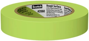 Rough Surface Painter's Tape 2060-24AR-BK, 0.94 in x 60.1 yd (24mm x 55m), Green, 3 Rolls, Clean Removal, No Residue, Textured & Hard-to-Stick Surfaces Rough Surface Painter's Tape 2060-24AR-BK, 0.94 in x 60.1 yd (24mm x 55m), Green, 3 Rolls, Clean Removal, No Residue, Textured & Hard-to-Stick Surfaces