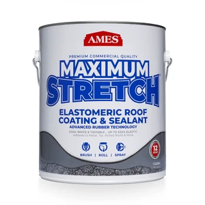 RESEARCH LABORATORIES MSS1 Maximum Stretch Roof Coating, 1 Gallon, White RESEARCH LABORATORIES MSS1 Maximum Stretch Roof Coating, 1 Gallon, White