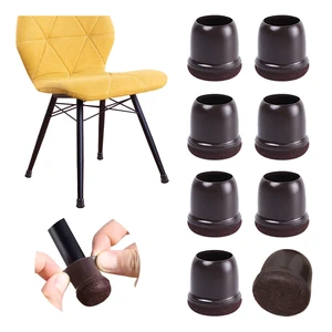 24PCS Small Chair Leg Floor Protectors for Hardwood Floors, Fit 0.55"-0.75" Upgraded Rubber Chair Leg Caps with Full Wrap Felt, Dark Brown Furniture Leg Covers, Anti-Scratch Reduce Noise (20-26mm) 24PCS Small Chair Leg Floor Protectors for Hardwood Floors, Fit 0.55"-0.75" Upgraded Rubber Chair Leg Caps with Full Wrap Felt, Dark Brown Furniture Leg Covers, Anti-Scratch Reduce Noise (20-26mm)