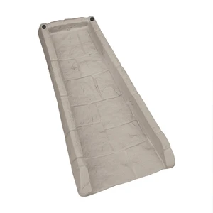Easy Assembly Downspout Splash Block, Poly Composite, Light Taupe Easy Assembly Downspout Splash Block, Poly Composite, Light Taupe