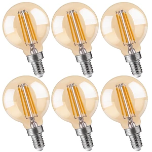 G16.5 Dimmable LED Candelabra Bulbs 40W Equivalent, LED E12 Chandelier Light Bulbs, 330LM, CRI82, 4W, AC 120V, 6 Pack, 2200K Warm White G16.5 Dimmable LED Candelabra Bulbs 40W Equivalent, LED E12 Chandelier Light Bulbs, 330LM, CRI82, 4W, AC 120V, 6 Pack, 2200K Warm White
