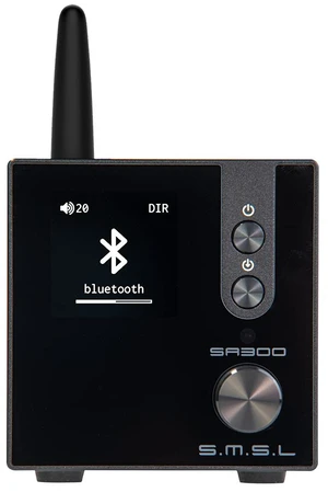 SA300 HiFi Digital Amplifier, Infineon's MA12070 Chip Class D Power Amp, RCA USB Bluetooth 5.0 APTX Input, Multiple EQ Modes with Remote Control (Black) SA300 HiFi Digital Amplifier, Infineon's MA12070 Chip Class D Power Amp, RCA USB Bluetooth 5.0 APTX Input, Multiple EQ Modes with Remote Control (Black)