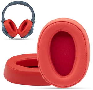 Replacement Earpads for Sony WH-H900N h.Ear on 2 & Sony MDR-100ABN Headphones, Sony Headphone Cushions Compatible with Sony 900N, Sony WH H900N earpads with Soft Foam Leather(Red) Replacement Earpads for Sony WH-H900N h.Ear on 2 & Sony MDR-100ABN Headphones, Sony Headphone Cushions Compatible with Sony 900N, Sony WH H900N earpads with Soft Foam Leather(Red)