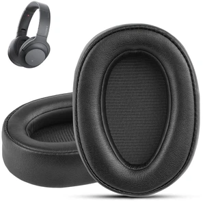 Replacement Earpads for Sony WH-H900N h.Ear on 2 & Sony MDR-100ABN Headphones, Sony Headphone Cushions Compatible with Sony 900N, Sony WH H900N earpads with Soft Foam Leather(Black) Replacement Earpads for Sony WH-H900N h.Ear on 2 & Sony MDR-100ABN Headphones, Sony Headphone Cushions Compatible with Sony 900N, Sony WH H900N earpads with Soft Foam Leather(Black)