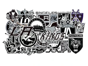 25 PCS Los Angeles American Kings Hockey Stickers for Water Bottle, Laptop, Bicycle, Computer, Motorcycle, Travel Case, Car Decal Decoration Stickers 25 PCS Los Angeles American Kings Hockey Stickers for Water Bottle, Laptop, Bicycle, Computer, Motorcycle, Travel Case, Car Decal Decoration Stickers