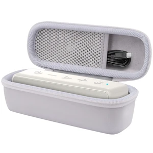 Hard Case for Anker SoundCore/2/Motion B Outdoor Speaker, White Space For Charging Cable, Soft Lining, Durable Zippered Shell, Mesh Pocket, Hard Protective Bag Hard Case for Anker SoundCore/2/Motion B Outdoor Speaker, White Space For Charging Cable, Soft Lining, Durable Zippered Shell, Mesh Pocket, Hard Protective Bag