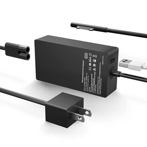 65W Surface Pro Charger for Microsoft Surface Pro 9, 8, 7+, 7, 6, 5, 4, 3, X, Windows Surface Laptop 1, 2, 3, 4, 5, Surface Go Tablet, Surface Book 3, 2, 1, Support 44W, 36W Power Cord 65W Surface Pro Charger for Microsoft Surface Pro 9, 8, 7+, 7, 6, 5, 4, 3, X, Windows Surface Laptop 1, 2, 3, 4, 5, Surface Go Tablet, Surface Book 3, 2, 1, Support 44W, 36W Power Cord