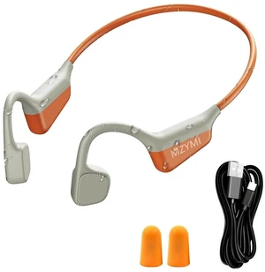 Bone Conduction Headphones, Wireless Bluetooth 5.4 Open Ear Headphones,with Mic,15H Playtime,IPX6 Waterproof Sports Headset,for Running,Cycling,Workouts, Outdoor Sports (Orange) Bone Conduction Headphones, Wireless Bluetooth 5.4 Open Ear Headphones,with Mic,15H Playtime,IPX6 Waterproof Sports Headset,for Running,Cycling,Workouts, Outdoor Sports (Orange)