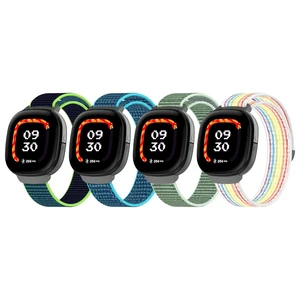 Nylon Bands Compatible with Google Fitbit Ace LTE (2024) Breathable Hook & Loop Sport Replacement Straps, Soft Adjustable Colorful Wristband Nylon Bands Compatible with Google Fitbit Ace LTE (2024) Breathable Hook & Loop Sport Replacement Straps, Soft Adjustable Colorful Wristband