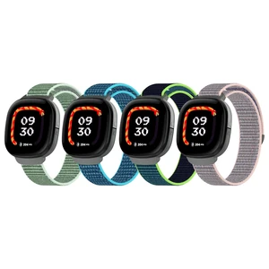 Nylon Bands Compatible with Google Fitbit Ace LTE (2024) Breathable Hook & Loop Sport Replacement Straps, Soft Adjustable Colorful Wristband Nylon Bands Compatible with Google Fitbit Ace LTE (2024) Breathable Hook & Loop Sport Replacement Straps, Soft Adjustable Colorful Wristband