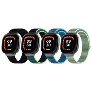 Nylon Bands Compatible with Google Fitbit Ace LTE (2024) Breathable Hook & Loop Sport Replacement Straps, Soft Adjustable Colorful Wristband Nylon Bands Compatible with Google Fitbit Ace LTE (2024) Breathable Hook & Loop Sport Replacement Straps, Soft Adjustable Colorful Wristband