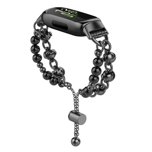 Beaded Bracelet Compatible with Fitbit Inspire 3 Band/Inspire 2 Band, Fashion Handmade Dressy Jewelry Strap Replacement for Fitbit Inspire 3 Bands for Women Men Beaded Bracelet Compatible with Fitbit Inspire 3 Band/Inspire 2 Band, Fashion Handmade Dressy Jewelry Strap Replacement for Fitbit Inspire 3 Bands for Women Men