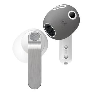 2 Pairs Ear Tips Cover for Galaxy Buds 4 Anti Slip Silicone Cover, Anti Scratches, Fit in The Case, Installation Guide (1 Pair of Each) (Dark Grey & White) 2 Pairs Ear Tips Cover for Galaxy Buds 4 Anti Slip Silicone Cover, Anti Scratches, Fit in The Case, Installation Guide (1 Pair of Each) (Dark Grey & White)
