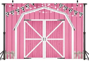 Pink Barn Door Wooden Farmhouse Backdrop 7×5FT Pink Barn Door Photography Backdrop Rustic Country Scene Farm Party Decoration Photo Props Pink Barn Door Wooden Farmhouse Backdrop 7×5FT Pink Barn Door Photography Backdrop Rustic Country Scene Farm Party Decoration Photo Props