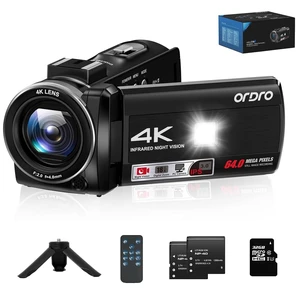 4K Video Camera Z36-1080P 30FPS Camcorder for YouTube IR Night Vision 3" HD Screen 18X Digital Zoom with Fill Light,32G Card, Remote, 2 Batteries 4K Video Camera Z36-1080P 30FPS Camcorder for YouTube IR Night Vision 3" HD Screen 18X Digital Zoom with Fill Light,32G Card, Remote, 2 Batteries