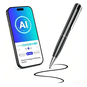 AI Voice Recorder with Real-Time Transcription, AI Summary & Mind Map, AI Note Taking Device Supports 150 Languages, Smart Digital Voice Recorder for Meetings, Lectures & Interviews AI Voice Recorder with Real-Time Transcription, AI Summary & Mind Map, AI Note Taking Device Supports 150 Languages, Smart Digital Voice Recorder for Meetings, Lectures & Interviews