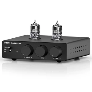H5 Tube Phono Preamp for Turntable, MM Preamplifier w/HPF & LPF SUB Out + 20Hz HPF + 180-250Hz LPF + ±6dB Tone Control + GE 4BZ6 for Vinyl Record Player Setup H5 Tube Phono Preamp for Turntable, MM Preamplifier w/HPF & LPF SUB Out + 20Hz HPF + 180-250Hz LPF + ±6dB Tone Control + GE 4BZ6 for Vinyl Record Player Setup