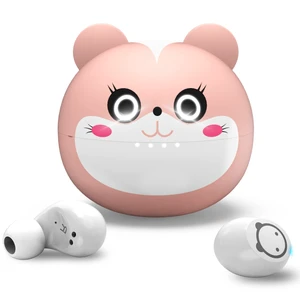 Bluetooth Earbuds Pink Wireless Earbud for Kids 36H Playtime IPX5 Waterproof Noise Reduction Cordless Girls Headphones USB-C LED Display Cartoon Kids Earphones Bluetooth Earbuds Pink Wireless Earbud for Kids 36H Playtime IPX5 Waterproof Noise Reduction Cordless Girls Headphones USB-C LED Display Cartoon Kids Earphones