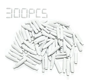 Low Voltage Wire Connectors, Dry B-Connectors Wire SplicesWire Crimp Bean Type Splice for Low Voltage, White (300 PCS) Low Voltage Wire Connectors, Dry B-Connectors Wire SplicesWire Crimp Bean Type Splice for Low Voltage, White (300 PCS)
