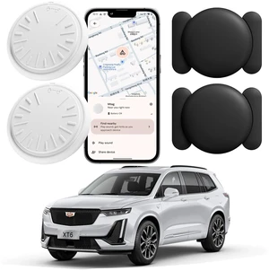 GPS Tracker for Vehicles Real-Time Mini Tracker Device for Vehicles, No Monthly Fee Subscription No SIM Card Required(Available for Android and iOS) 2 Pack GPS Tracker for Vehicles Real-Time Mini Tracker Device for Vehicles, No Monthly Fee Subscription No SIM Card Required(Available for Android and iOS) 2 Pack