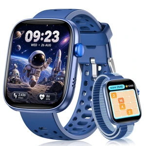 Kids Smart Watch with No Phone Needed, IP68 Waterproof, for Child Ages 5-12 1.83" Fitness smartwatch 80+ Sports Modes, Heart Rate, Sleep Monitor, Step Counter, Puzzle Games, Gifts for Boys Girls, Blue Kids Smart Watch with No Phone Needed, IP68 Waterproof, for Child Ages 5-12 1.83" Fitness smartwatch 80+ Sports Modes, Heart Rate, Sleep Monitor, Step Counter, Puzzle Games, Gifts for Boys Girls, Blue