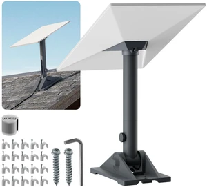 Starlink Roof Mount, Starlink Standard 4/Gen 3 Pivot Wall Mount Aluminum Starlink Roof Mount, Starlink Standard 4/Gen 3 Pivot Wall Mount Aluminum
