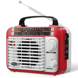AM/FM/SW1-2 Radio Shortwave Transistor Radio AC or Battery Operated with Best Reception Big Speaker and Precise Tuning Knob with AUX in & 3.5mm Earphone Jack AM/FM/SW1-2 Radio Shortwave Transistor Radio AC or Battery Operated with Best Reception Big Speaker and Precise Tuning Knob with AUX in & 3.5mm Earphone Jack