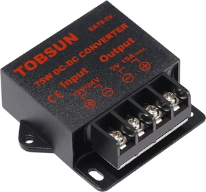 DC 12V/24V to 5V 15A Step Down Converter - Voltage Regulator Buck Converter Power Supply Transformer DC 12V/24V to 5V 15A Step Down Converter - Voltage Regulator Buck Converter Power Supply Transformer