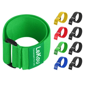 Elastic Cinch Straps 2" x 18" (8 Pack), Stretchy Hook and Loop Storage Straps Hook and Loop Cinch Strap with Buckle - Bicycle, Truck, Boat Extension Cords, Ropes, Hoses Garage & RV Organization Elastic Cinch Straps 2" x 18" (8 Pack), Stretchy Hook and Loop Storage Straps Hook and Loop Cinch Strap with Buckle - Bicycle, Truck, Boat Extension Cords, Ropes, Hoses Garage & RV Organization
