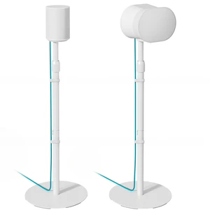 Speaker Stands Pair for Sonos Era 100, 100 SL, 300, External Cable, White 31.4"42" lockable height, Only compatible with Sonos Era Series,External cable management with securing straps Speaker Stands Pair for Sonos Era 100, 100 SL, 300, External Cable, White 31.4"42" lockable height, Only compatible with Sonos Era Series,External cable management with securing straps