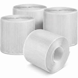 4 Pack 10 ft x 3 Inch Cable Floor Strip Cable Cover Cords Carpet Protector Management Hook and Loop Tape for Wires on Floor Cords and Prevent a Trip Hazard (Gray) 4 Pack 10 ft x 3 Inch Cable Floor Strip Cable Cover Cords Carpet Protector Management Hook and Loop Tape for Wires on Floor Cords and Prevent a Trip Hazard (Gray)