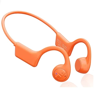 Bone Conduction Headphones, 12 Hours Playtime Bluetoeth 5.3 Headset Open Ear Wireless Earphone - IP55 Sweatproof Built-in Mic,Perfect for Running Cycling Hiking Workouts(Orange) Bone Conduction Headphones, 12 Hours Playtime Bluetoeth 5.3 Headset Open Ear Wireless Earphone - IP55 Sweatproof Built-in Mic,Perfect for Running Cycling Hiking Workouts(Orange)