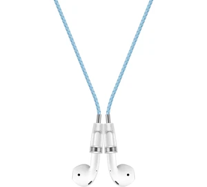 Anti-Lost Neck Strap for Airpods, PU Leather Strong Magnetic Necklace Holder String, Compatible with AirPods 1&2 /3rd /Pro/Pro 2 Blue Silver Anti-Lost Neck Strap for Airpods, PU Leather Strong Magnetic Necklace Holder String, Compatible with AirPods 1&2 /3rd /Pro/Pro 2 Blue Silver