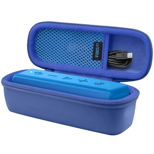 Hard Case for Anker SoundCore/2/Motion B Outdoor Speaker, Blue Space For Charging Cable, Soft Lining, Durable Zippered Shell, Mesh Pocket, Hard Protective Bag Hard Case for Anker SoundCore/2/Motion B Outdoor Speaker, Blue Space For Charging Cable, Soft Lining, Durable Zippered Shell, Mesh Pocket, Hard Protective Bag