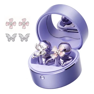 Love Wireless Earbuds with Mirror Case, Bluetooth 6.0 Open Ear Clip-On Headphones, Cute Pink Air Conduction Earphones for Women, Low Latency, Secure Fit for Running & Travel Love Wireless Earbuds with Mirror Case, Bluetooth 6.0 Open Ear Clip-On Headphones, Cute Pink Air Conduction Earphones for Women, Low Latency, Secure Fit for Running & Travel