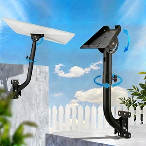 Standard 4/4x/Gen 3 Wall & Roof Mount for Starlink, Adjustable Metal Bracket with Pipe Adapter Kit for V3 Dish, Weatherproof Heavy Duty Standard 4/4x/Gen 3 Wall & Roof Mount for Starlink, Adjustable Metal Bracket with Pipe Adapter Kit for V3 Dish, Weatherproof Heavy Duty