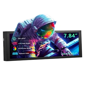 7.84 Inch Mini Monitor - FHD IPS 1280x400 LCD Display with Casing for macOS Window Speed Temperature Aida64 CPU GPU Monitoring Secondary Screen 7.84 Inch Mini Monitor - FHD IPS 1280x400 LCD Display with Casing for macOS Window Speed Temperature Aida64 CPU GPU Monitoring Secondary Screen