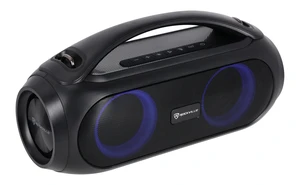 GO Party MAX BASS Large Portable LED Bluetooth Speaker, TWS, IPX5 20-Hour Rechargeable Battery, Wireless Link, 70W Peak / 35W RMS, Bass Boost, USB Playback, Aux Input, 50ft Range GO Party MAX BASS Large Portable LED Bluetooth Speaker, TWS, IPX5 20-Hour Rechargeable Battery, Wireless Link, 70W Peak / 35W RMS, Bass Boost, USB Playback, Aux Input, 50ft Range