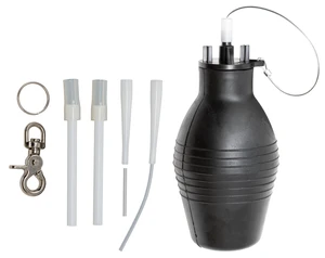 Bulb Dust-R 1150, Natural Rubber Hand Duster Applicator For Dusts and Granules, Includes Application Tips, Extension Tube and Belt Clip Bulb Dust-R 1150, Natural Rubber Hand Duster Applicator For Dusts and Granules, Includes Application Tips, Extension Tube and Belt Clip