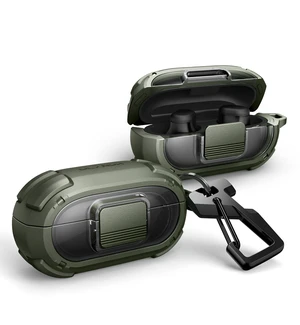 for Beats Solo Buds Case with Drop-Proof Lock, Shockproof Rugged Bumper Cases Protective Cover with Carabiner & Keyring & Cleaner Kit for Beats Solo Buds 2024 Green for Beats Solo Buds Case with Drop-Proof Lock, Shockproof Rugged Bumper Cases Protective Cover with Carabiner & Keyring & Cleaner Kit for Beats Solo Buds 2024 Green