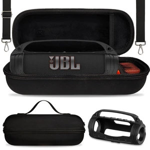 Silicone Cover and Carrying Case for JBL Flip 7 Portable Speaker Accessories for JBL Flip 7 Silicone Case with Handle and Shoulder Strap, Protective Cases for Flip 7 Speaker (Black) Silicone Cover and Carrying Case for JBL Flip 7 Portable Speaker Accessories for JBL Flip 7 Silicone Case with Handle and Shoulder Strap, Protective Cases for Flip 7 Speaker (Black)