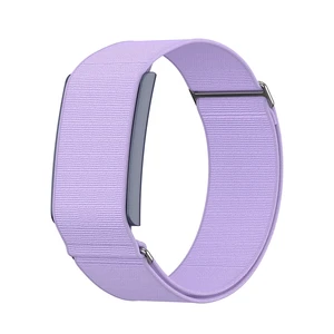 Stretchy Nylon Sport Loop Compatible with Amazfit Helio Strap, Adjustable Elastic Fitness Tracker Wristband with Pre-Installed 22mm Pins (Purple) Stretchy Nylon Sport Loop Compatible with Amazfit Helio Strap, Adjustable Elastic Fitness Tracker Wristband with Pre-Installed 22mm Pins (Purple)