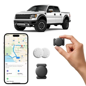 GPS Tracker for Vehicles, 2PCS GPS Tracker No Monthly Fee, Super Magnetic GPS Locator for Cars, Trucks with IP67 Waterproof Magnetic Case, Precise Location Tracking, Stealth Tracking, iOS Only (Black) GPS Tracker for Vehicles, 2PCS GPS Tracker No Monthly Fee, Super Magnetic GPS Locator for Cars, Trucks with IP67 Waterproof Magnetic Case, Precise Location Tracking, Stealth Tracking, iOS Only (Black)