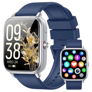 Smart Watch for Men Women, Fitness Tracker (Answer/Make Call), 1000 mAh Battery, 120+ Sport Modes, Step Counter/Sleep Monitor Fitness Watch, Smartwatch for Android/iPhone (Blue) Smart Watch for Men Women, Fitness Tracker (Answer/Make Call), 1000 mAh Battery, 120+ Sport Modes, Step Counter/Sleep Monitor Fitness Watch, Smartwatch for Android/iPhone (Blue)