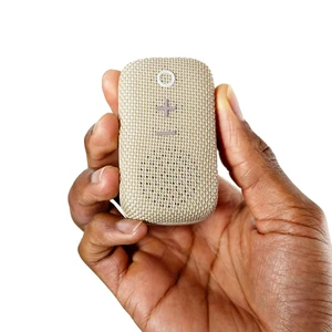 goSPKR Small Wearable Clip-on Bluetooth Speaker with IPX5 Water Resistance, Built-in Speakerphone with Microphone for Hands-Free Calls, Compact Design, Can Connect Up to 2 in Stereo (Beige) goSPKR Small Wearable Clip-on Bluetooth Speaker with IPX5 Water Resistance, Built-in Speakerphone with Microphone for Hands-Free Calls, Compact Design, Can Connect Up to 2 in Stereo (Beige)