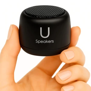 U Micro, Mini Bluetooth Speaker with Mic, Portable, Black mini bluetooth speaker, coin sized, rechargeable, TWS pairing, mic, selfie remote U Micro, Mini Bluetooth Speaker with Mic, Portable, Black mini bluetooth speaker, coin sized, rechargeable, TWS pairing, mic, selfie remote