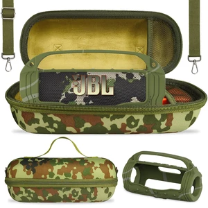 Silicone Cover and Carrying Case for JBL Flip 7 Portable Speaker Accessories for JBL Flip 7 Silicone Case with Handle and Shoulder Strap, Protective Cases for Flip 7 Speaker (Squad) Silicone Cover and Carrying Case for JBL Flip 7 Portable Speaker Accessories for JBL Flip 7 Silicone Case with Handle and Shoulder Strap, Protective Cases for Flip 7 Speaker (Squad)
